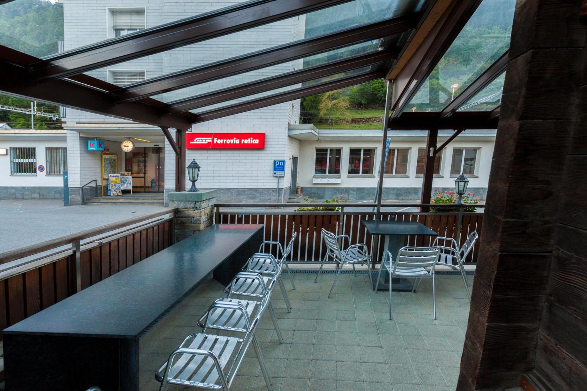 Ristorante Pensione Chalet Stazione Поскьяво Экстерьер фото