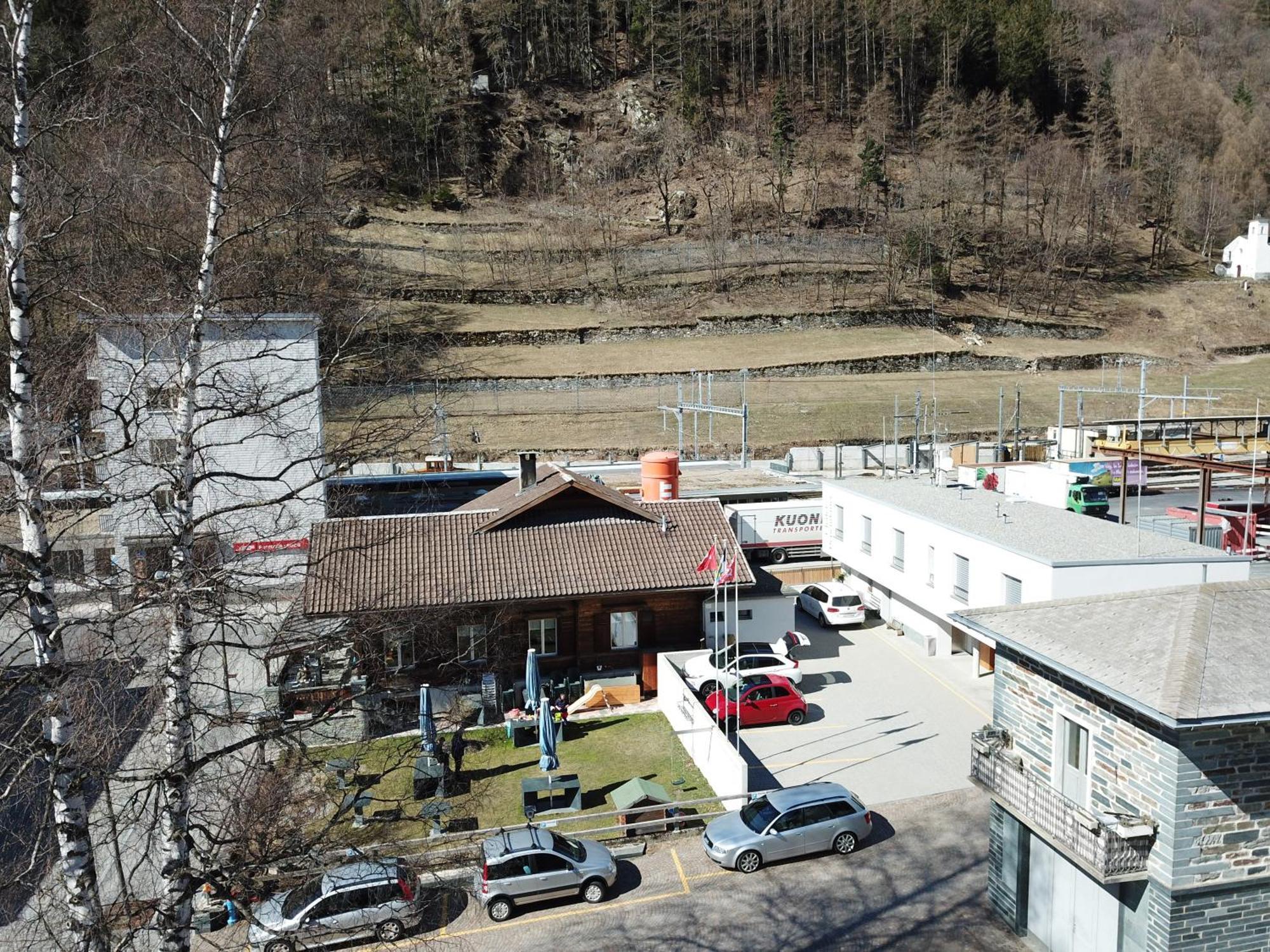 Ristorante Pensione Chalet Stazione Поскьяво Экстерьер фото