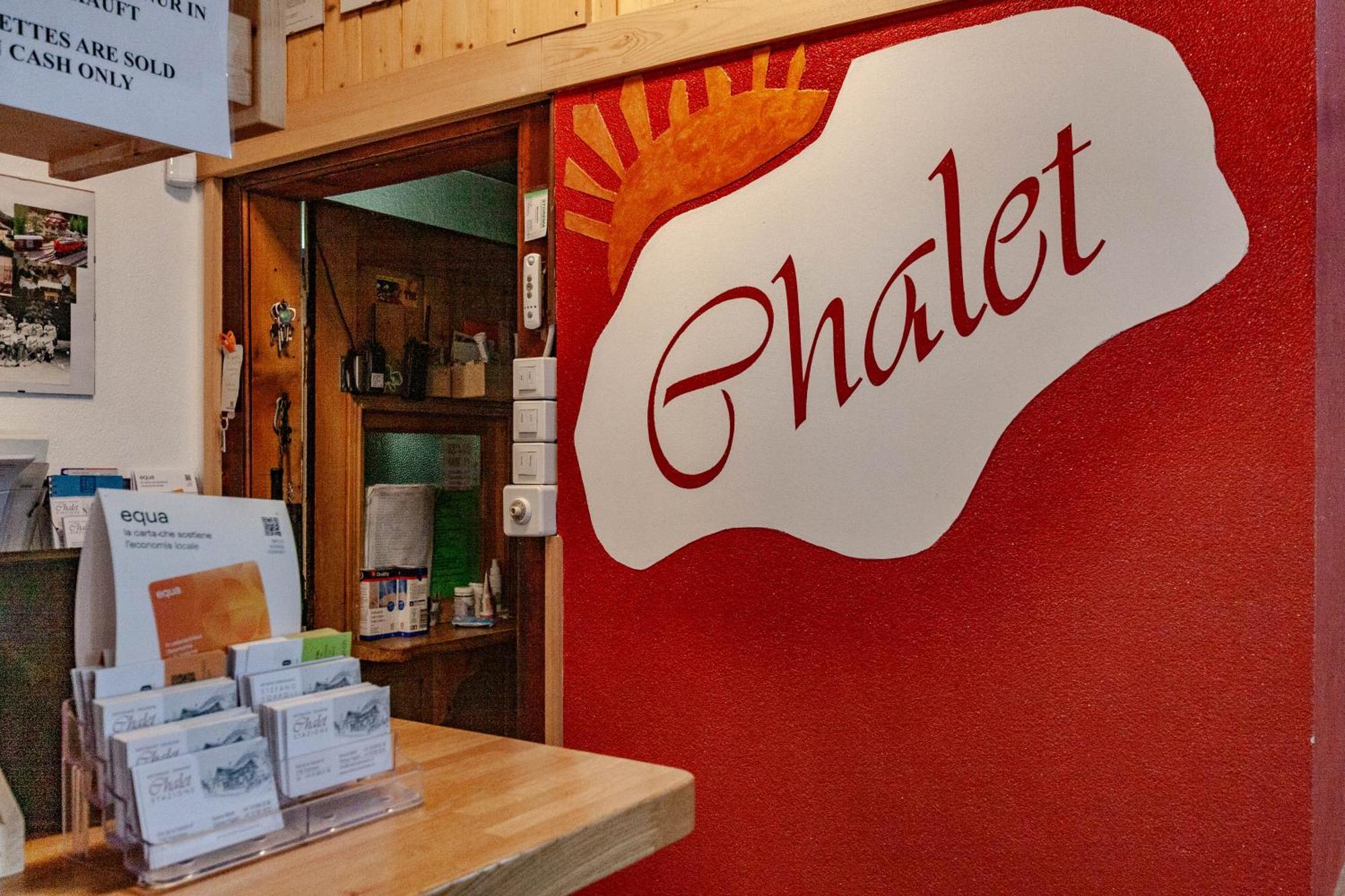 Ristorante Pensione Chalet Stazione Поскьяво Экстерьер фото