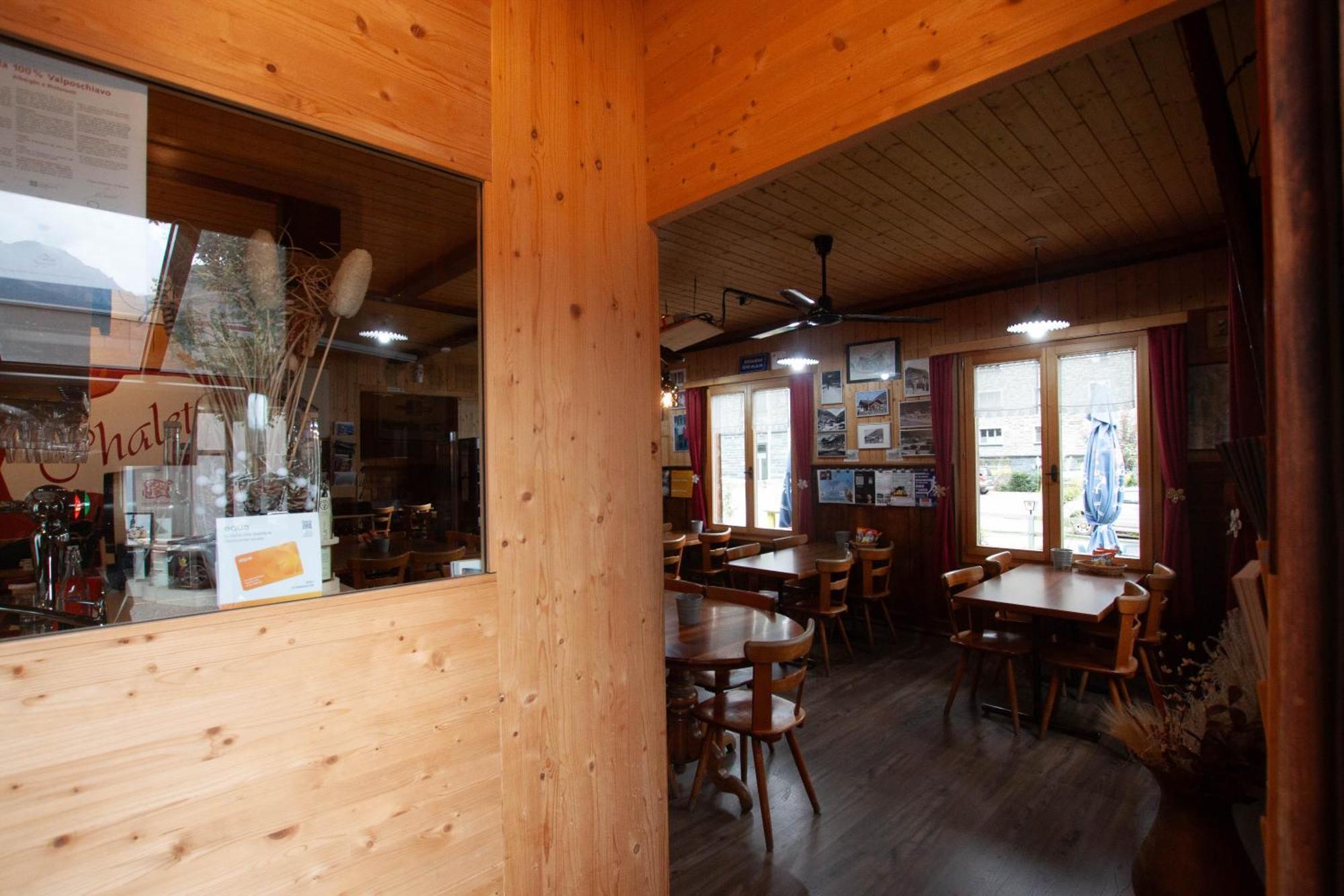 Ristorante Pensione Chalet Stazione Поскьяво Экстерьер фото